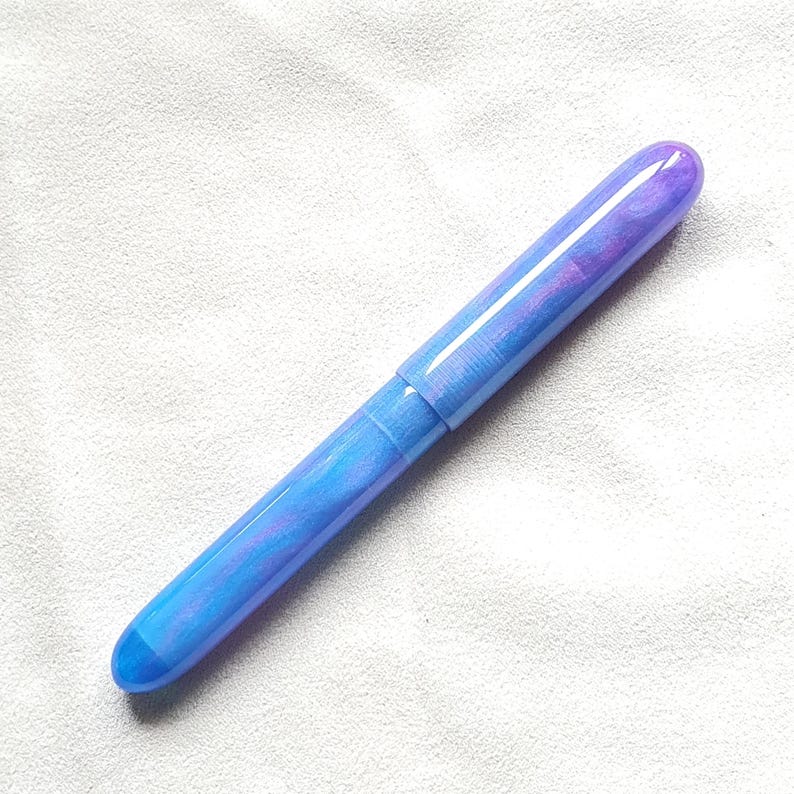 Handmade Resin Fountain Pen (with a Schmidt nib). image 8
