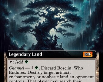 Kamigawa Lands |MTcG| Proxy - Custom Art Cards -