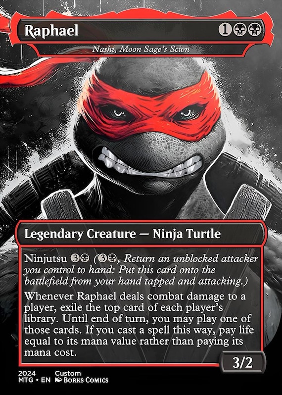 TMNT Ninjas |mtcg| Proxy - Custom Art Cards - **NEW** - Etsy