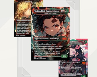 Demon Slayer |MTcG| Proxy - Custom Art Cards - **NEW**