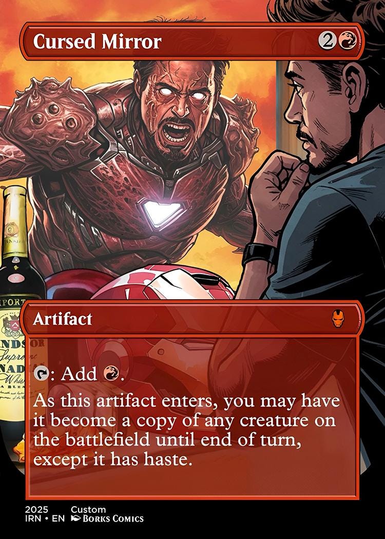 Iron Man |mtcg| Proxy - Custom Art Cards - - Etsy