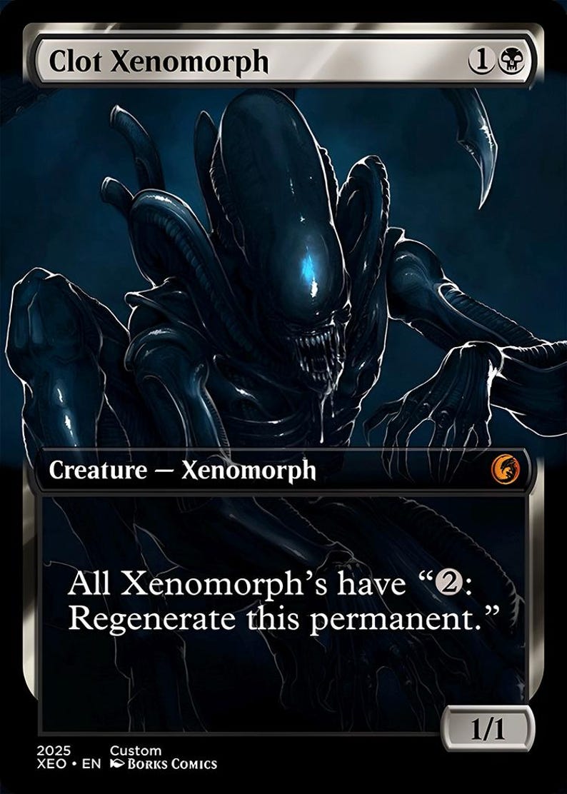 Xenomorph Slivers |mtcg| Proxy - Custom Art Cards - **NEW** - Etsy
