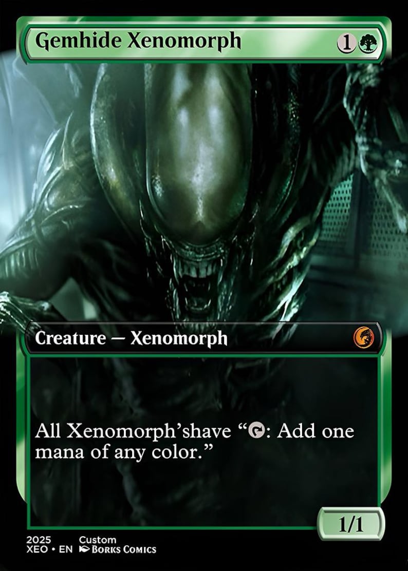 Xenomorph Slivers |mtcg| Proxy - Custom Art Cards - **NEW** - Etsy