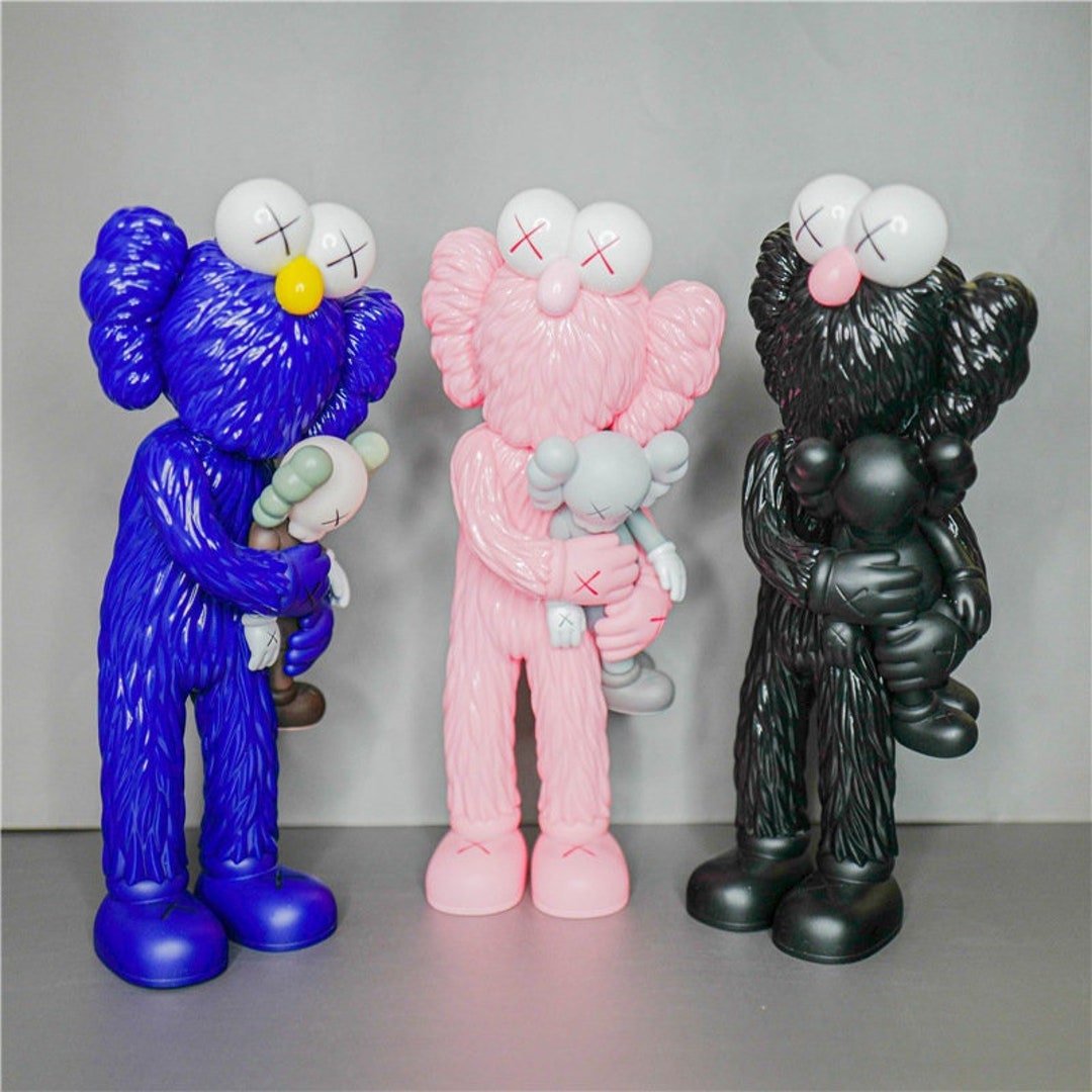 Kaws Cookie Monster Figures Etsy