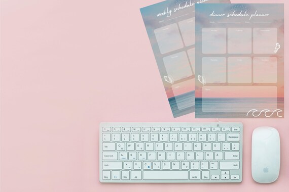 Weekly Planner & Meal Planner - Etsy