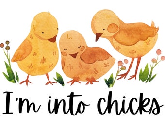 J’aime les poussins PNG