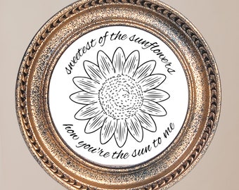 Le plus doux des tournesols