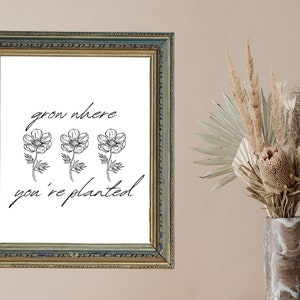 Grow where you are planted png
