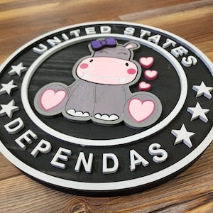United States Dependa Plaque