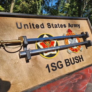 NCO Sword Plaque