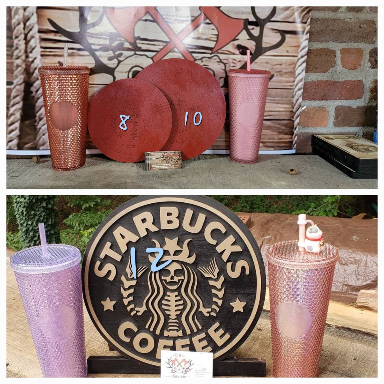 Starbucks Tumbler Cold Cup Holder Etsy