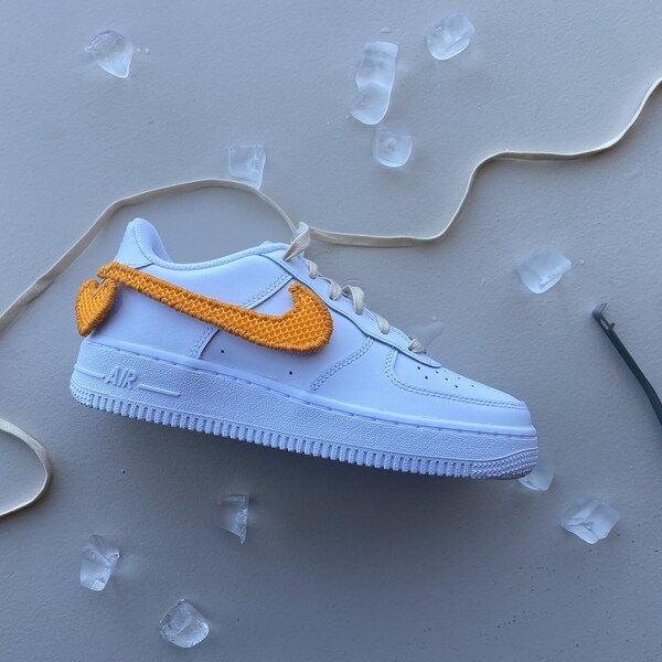 custom velcro nike swoosh