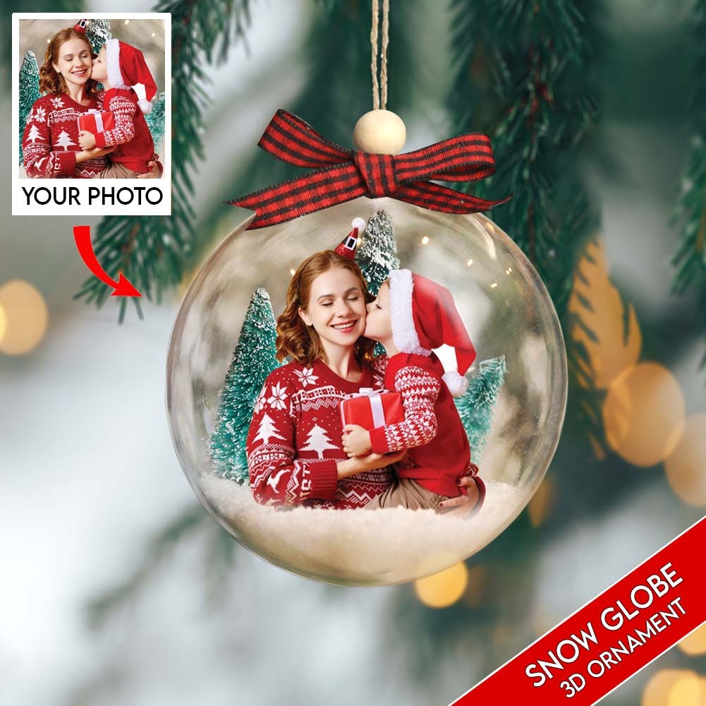 Mother and on sale daughter snow globe