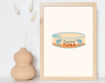 Retro digital print, vintage print, retro groovy print, DIGITAL DOWNLOAD, printable, 70s print, food print, food poster