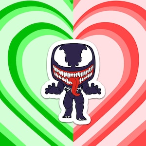 Venom lustige Sublimationsdatei Spiderman Kawaii Png-Datei Clipart Digital Download