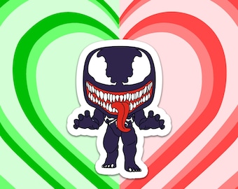 Venom lustige Sublimationsdatei Spiderman Kawaii Png-Datei Clipart Digital Download