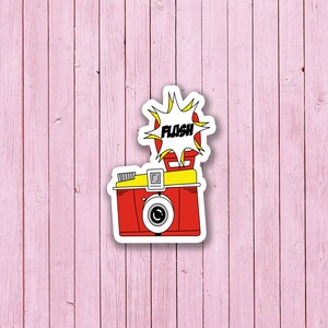 Kawaii Polaroid Sticker Retro Camera Stickers Laptop Stickers Aesthetic  Stickers Waterbottle Stickers Computer Stickers Vinyl Stickers