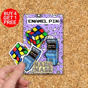 Jeu d'épingles en émail pour jeu