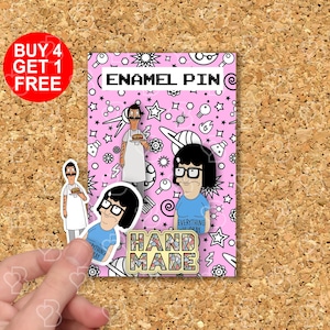 Bob Belcher épingles en émail drôle cadeau anime pour garçons épinglettes anime sacs épingles en émail kawaii épingles émail épingles de dessin animé drôle ensemble d'épingles mignonnes
