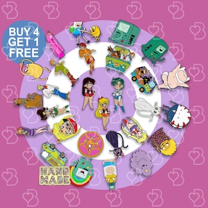 Finn Jake Bmo Anime Enamel Pin Set Anime Geschenk Set Cute Anime Pins Kawaii Anime Pins Anstecknadeln Set Anime Bag Pins Rucksack Pins Set