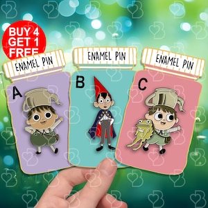 Otgw Anime Emaille Pin Geschenk Set Anime Liebhaber Geschenk Niedliche Lustige Pins Emaille Pin Set Niedliche Stifte für Jeans Anime Anstecknadeln Kawaii Pin Set