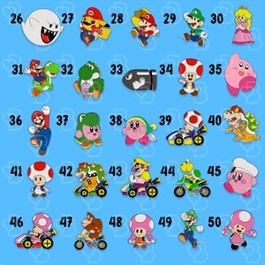 Super Mario Gaming Emaille Pins Anime Pin Set Videospiel Emaille Pins Rpg Spiel Geschenke Geist Emaille Pin Anime Anstecknadeln Jeans Emaille Pin Bild 3