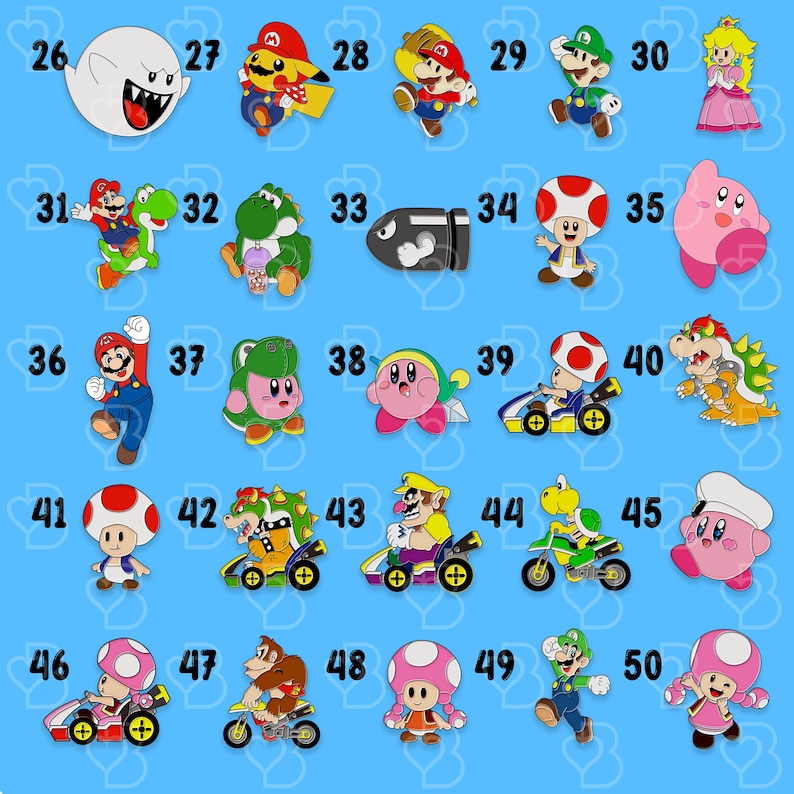 Super Mario Gaming Emaille Pins Anime Pin Set Videospiel Emaille Pins Rpg Spiel Geschenke Geist Emaille Pin Anime Anstecknadeln Jeans Emaille Pin Bild 3