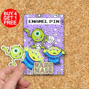 Toy Story Alien Animation Pins Cartoon Lovers Gift Enamel Pin Funny Cute Pins Set Backpack Lapel Pin Enamel Anime Pins Enamel Pin Set Funny
