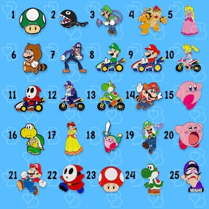 Super Mario Gaming Emaille Pins Anime Pin Set Videospiel Emaille Pins Rpg Spiel Geschenke Geist Emaille Pin Anime Anstecknadeln Jeans Emaille Pin Bild 2