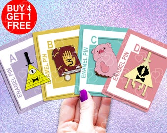 Bill Cipher Funny Enamel Pin Gift Cute Enamel Pin Set Kawaii Bag Pins Aesthetic Enamel Pin Lapel Pin Set Ita Bag Pin Backpack Pins Set