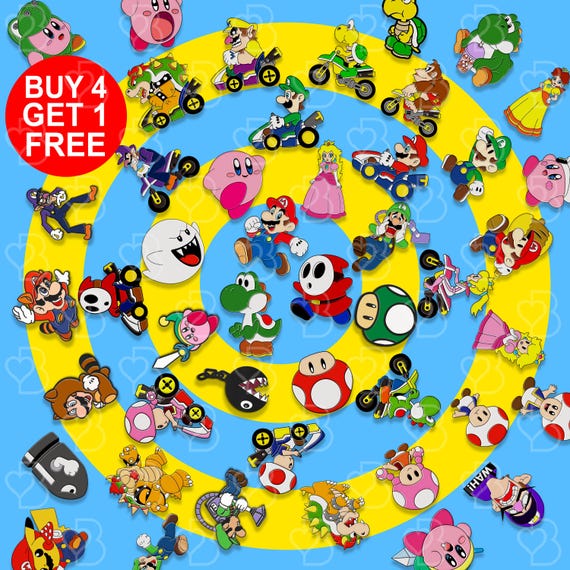 Super Mario Gaming Enamel Pins Anime Pin Set Video Game Enamel Pins Rpg Game Gifts Ghost Enamel Pin Anime Lapel Pins Jeans Enamel Pin