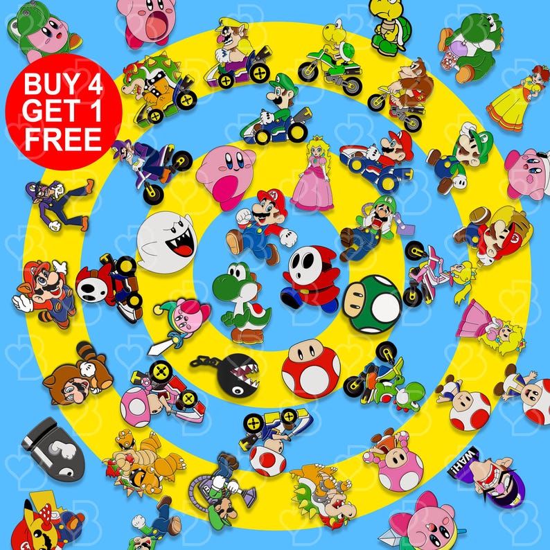 Super Mario Gaming Emaille Pins Anime Pin Set Videospiel Emaille Pins Rpg Spiel Geschenke Geist Emaille Pin Anime Anstecknadeln Jeans Emaille Pin Bild 1