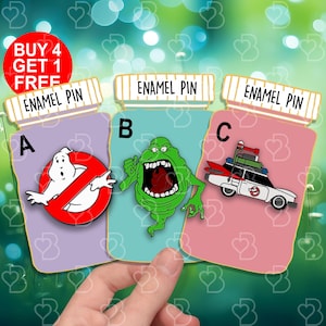 Ghostbusters Halloween Emaille Pins Geschenkset Film Liebhaber Geschenke Lustige Anstecknadel Rucksack Emaille Pins Jeans Emaille Pins Niedliche Emaille Pins Set