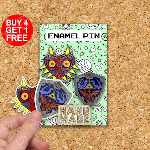 Majora's Mask Zelda Enamel Pins Rpg Game Gifts Cute Funny Enamel Pins Jeans Enamel Pins Witch Lapel Pin Enamel Pins Gift Set