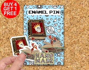 Hamlet Books Enamel Pin Books Lovers Gifts Funny Enamel Pin Kawaii Pins Enamel Jacket Enamel Pin Animal Lapel Pin Enamel Pin Gift Set