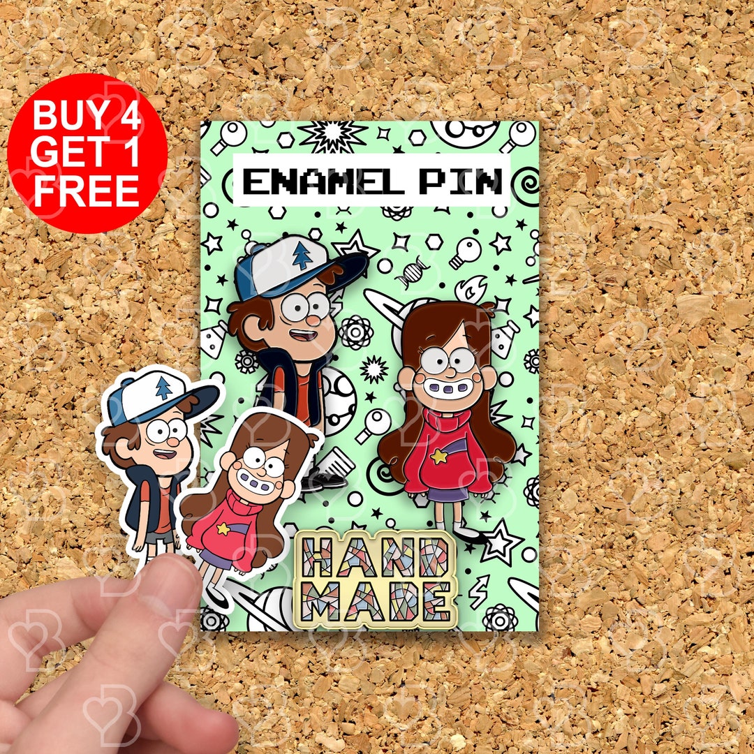 Mabel Pines Anime Pin Mystery Enamel Pins Anime Lovers Gift Enamel Pin ...