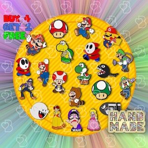 Super Mario Gaming Emaille Pins Anime Pin Set Videospiel Emaille Pins Rpg Spiel Geschenke Geist Emaille Pin Anime Anstecknadeln Jeans Emaille Pin