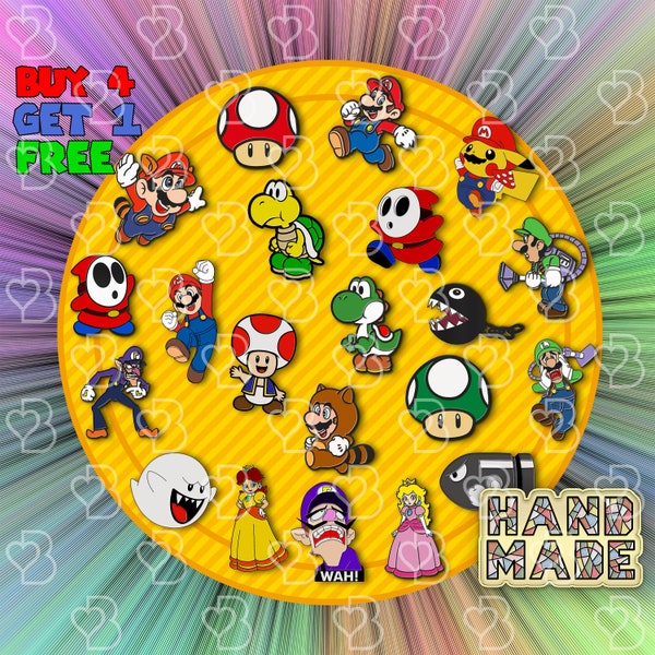 Super Mario Gaming Enamel Pins Anime Pin Set Video Game Enamel Pins Rpg Game Gifts Ghost Enamel Pin Anime Lapel Pins Jeans Enamel Pin
