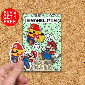 Super Mario Meme smalto Pins Gaming regalo per lei divertente smalto Pin Kawaii zaino Pins giacca smalto Pin risvolto Pin Set zaino Pin Set