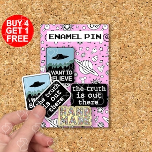 X-Files Space Enamel Pin Alien Space Gift Cute Funny Animal Pins Bag Pins Kawaii Cute Bag Pins Funny Cartoon Pin Sets Enamel Pin