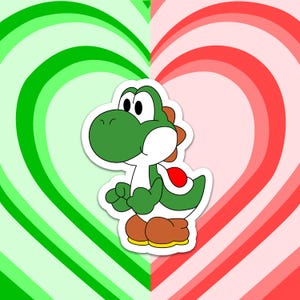 Yoshi Anime Sublimacja Plik Super Mario Zabawny Plik Png Clipart Cyfrowe Pobieranie