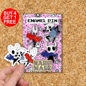 Hollow Knight Gaming Enamel Pins Role Play Game Gifts Funny Lapel Pin Bag Pins Kawaii Bag Enamel Pin Funny Cartoon Pin Enamel Pins Gift Set