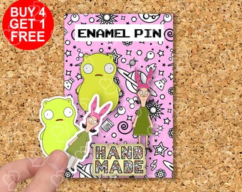 Kuchi Kopi Alien Monster Enamel Pins Anime Meme Gift Funny Cartoon Pin Kawaii Lapel Pin Jacket Enamel Pins Cute Bag Pins Enamel Pin Gift Set