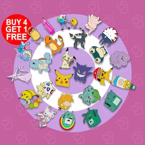 Pinning Down Cuteness: A Deep Dive into Adorable Anime Enamel Pins