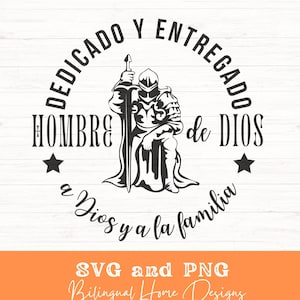 Hombre de Dios SVG & PNG, cadeau de fête des pères homme de Dieu enraciné dans le Christ papa, Regalo Papa, Dia del Padre, Camisa Cristiana svg, Hombre de Fe.