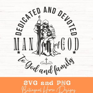 Man of God SVG & PNG, Rooted in Christ Fathers Day gift, Man of Faith, Christian Shirt sublimation design, Religious svg, Christian Man Gift