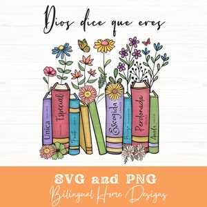 Bóg mówi, że jesteś SVG PNG, Hiszpański Bóg mówi, że jesteś, Wiara Png, Werset Biblijny Png, Chrześcijański Png, Religijny Png, Przekształcony Motyl SVG.