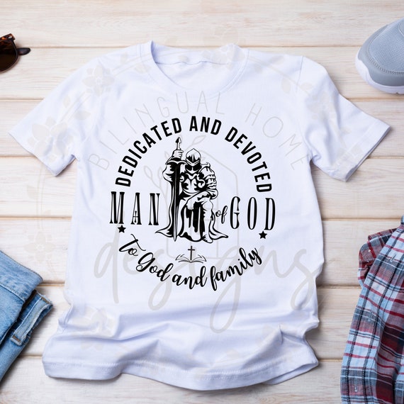 Men Of Faith Christian Religious T Shirt Gift for Him Men Of Faith Christian Religious T Shirt Gift for Him