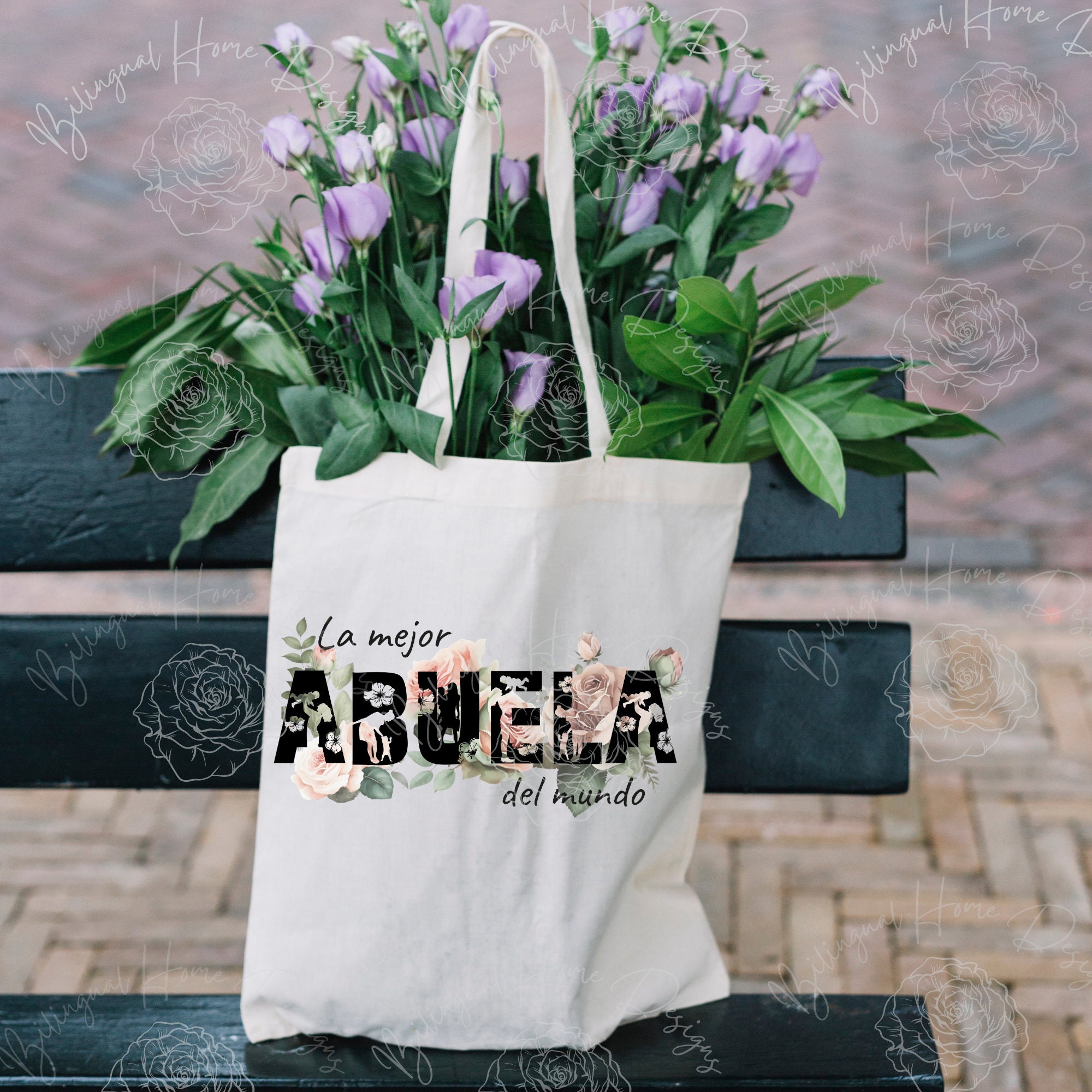 Camiseta 'La Mejor Abuela Del Mundo' – Diseño Floral, Regalo Perfecto Para El Día De La Madre O Cumpleaños De Abuela Hispana