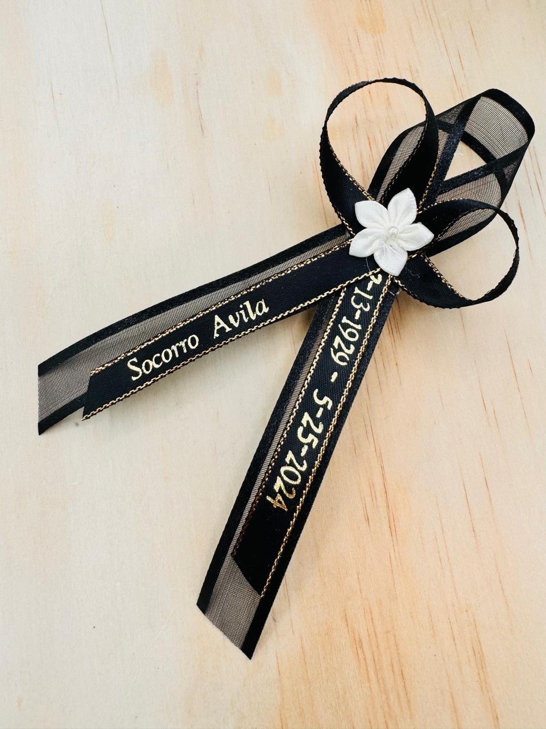 100pcs-50-24pcs Personalized Ribbons/celebration of Life,funeral Favors ...